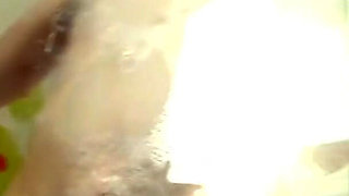 Shy Angela - Teeny masturbating in the shower and having a great orgasm