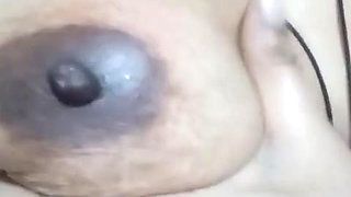 Desi Bhabhi Masturbating and Lick boobs