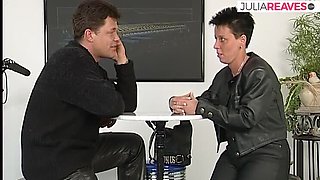 Sexy German Babe Bends Over for Dildo Fuck in HD Solo Casting