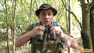 Fakehub Originals - While Hiking, Steve Q Stumbles Upon Charlie Red's Camp Site