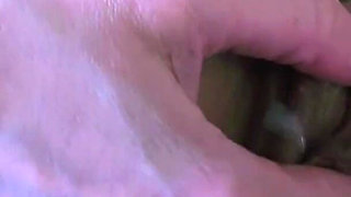 He Cums in My Stretched Pussy