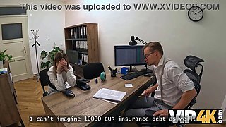 Vip4k. teenager student Funky Town takes out a loan for the very first time.