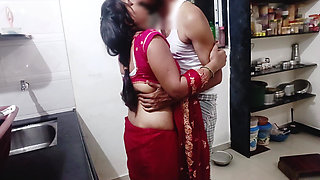 Desi Sister-in-law Fucked While Cleaning in the Kitchen While Talking Sexy Things
