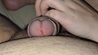 Step mom comes into step son room at night and handjob his cock until she gets milk
