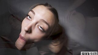 Small tits sex with freely Mary Popiense from Broken Sluts