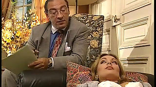 Stepmom with Big Tits Seduces Stepson - Hot Blonde Joins for Threesome