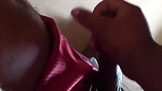 MARRIED BELIEVER JERKS OFF TO PASTOR'S BLACK COCK UNTIL SHE TAKES OUT HOT MILK