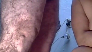 Lizeth Suck & Fuck - She Gaggs on Mouthful of Cum - She Gets Right Down on Her Knees to Suck My Cock