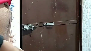 My Stepsister Caught Me Masturbating in the Bathroom