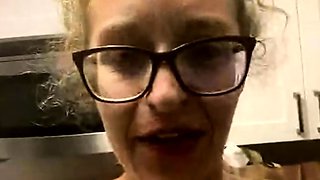 Blonde emo amateur solo masturbation