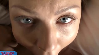 Czech girl gets double penetrated right after awaking