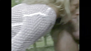 Lesbian Threesome Turns Into an Orgy in the Woods