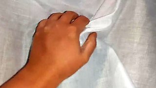 Shy Roommate Surprise! Lesbian Threesome & Cunnilingus Under Blanket