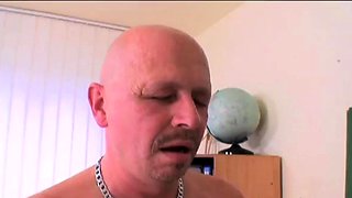 Naughty schoolgirl punished by old dick