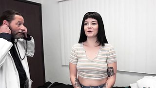 Nova Vixen is a sexy lesbian who wants to get pregnant so