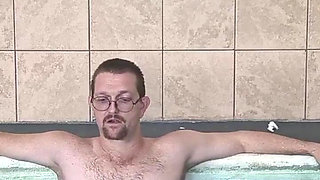BBW Princess Sucking His Cock Underwater with Her Naughty Stepfather