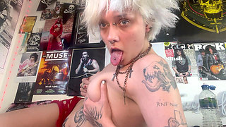 Mouth Tour Goth Girl No Makeup