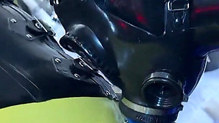 Mistressae Sessions with Princess Latex Rubber Doll: the Sybian Experiment