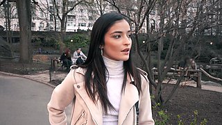 Brunette Emily Willis gets her asshole gapped by bbc