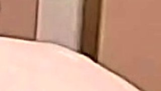 Busty brunette solo masturbation