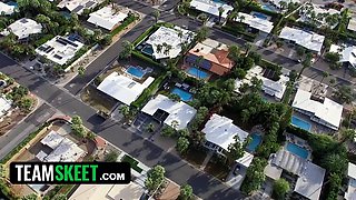 Keira Croft & Sonny Mckinley share their stepbros' Big Cocks