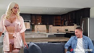 Quinton James' Bedroom Passion Ignites Blonde European Heat