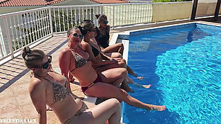 Pool Party with Our Rubber Toy