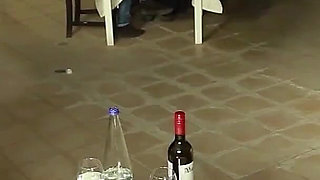 Blown Out in the Middle of the Restaurant, Under the Table