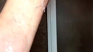 Flexible foot fetish masturbating with feet and hands