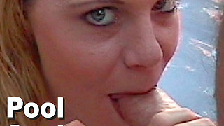 Sissy Sweet & Jesse Pool Suck Cumshot