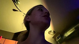 Shae Summers fucking a big cock close up