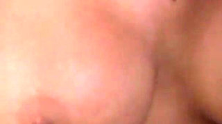 Brunette with big tits wants to swallow a lot of cum