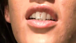 Taylor Rain's cum in mouth clip by Premium GFs