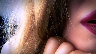 Great Big Boobs On Masturbating Redhead