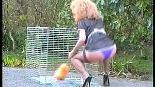 Black Nylons up the Skirt