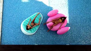 Step Moms Lesbian Sex At The Nightclub . Lola Bonita