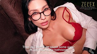 Psychologist Miss Ary gives xxx bang-out treatment with ZELEX female - POINT OF VIEW