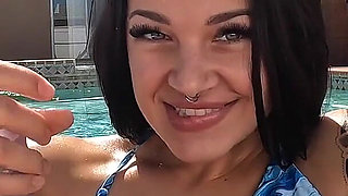 Deepend Underwater Masturbation Orgasm
