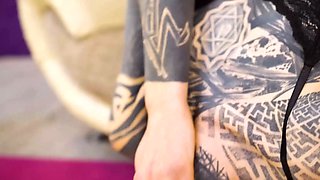 Tattooed Couple Destroying Each Other \u2013 Hard Pounding & Deep Anal