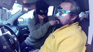 Face slapping in the Car