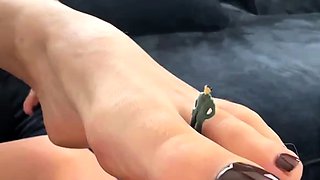 Danielle Maye Xxx - After Gym Giantess Foot Worship
