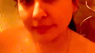 Pregnant Washing My Titties in the Shower