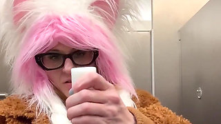 At the Airport Getting Ready for Some More Anal Training