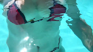 Artemisia Love Showing Her Perfect Big Tits Underwater and Outdoor