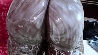 This Massive Creamy Booty Needs Strokes From Big Dick