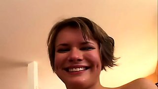 Amateur brunette hardcore pov style fucking