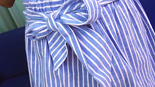 Japan Hottest Scene-2 Japanese Babe with Small Tits Ends up with Her Pussy Covered in Cum