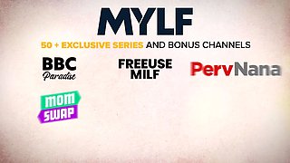 Freeuse cougar - invisible guy walks around and nails fit and marvelous mummies in their new home