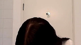 Sexy and Hot Slim College Girl Takes Her Panties off to Flash Tight Shaved Pussy Under Her Skirt