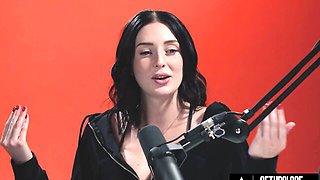 Charlotte Sins freckles arm tattoo
